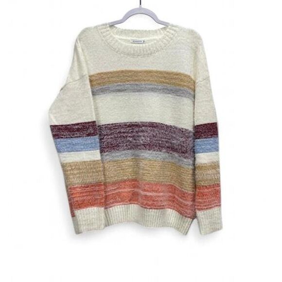 Staccato Sweaters - Anthropologie Staccato SuperSoft Striped Sweater | Multicolored | M | Oversized